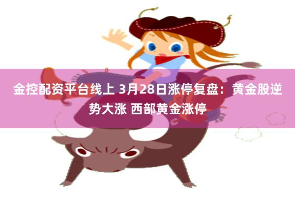 金控配资平台线上 3月28日涨停复盘：黄金股逆势大涨 西部黄金涨停
